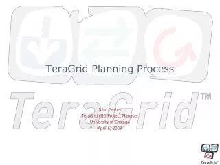 TeraGrid Planning Process