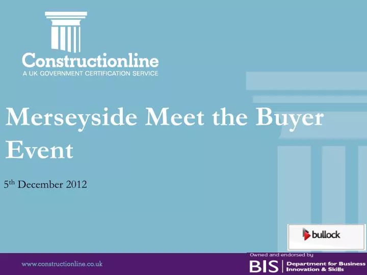 merseyside meet the buyer event