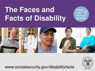 The Faces and Facts of Disability