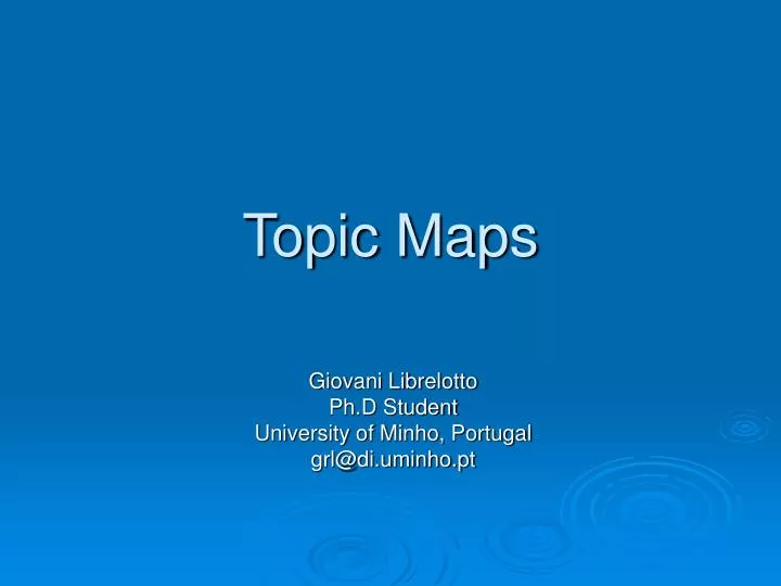 topic maps