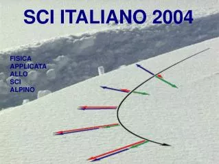 SCI ITALIANO 2004