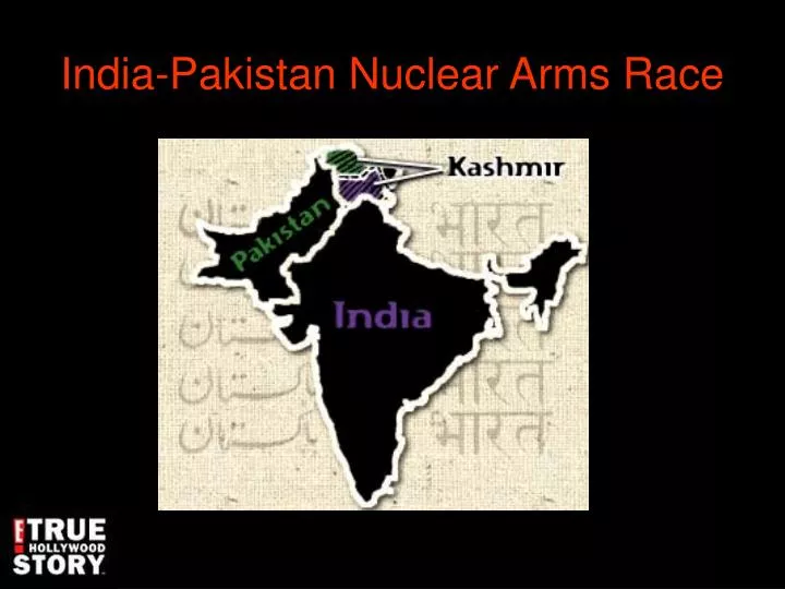 india pakistan nuclear arms race