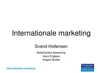 Internationale marketing