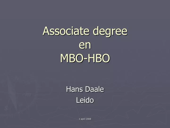 associate degree en mbo hbo