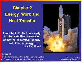 Chapter 2 Energy, Work and Heat Transfer