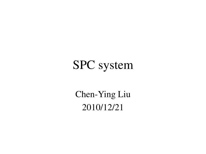 spc system