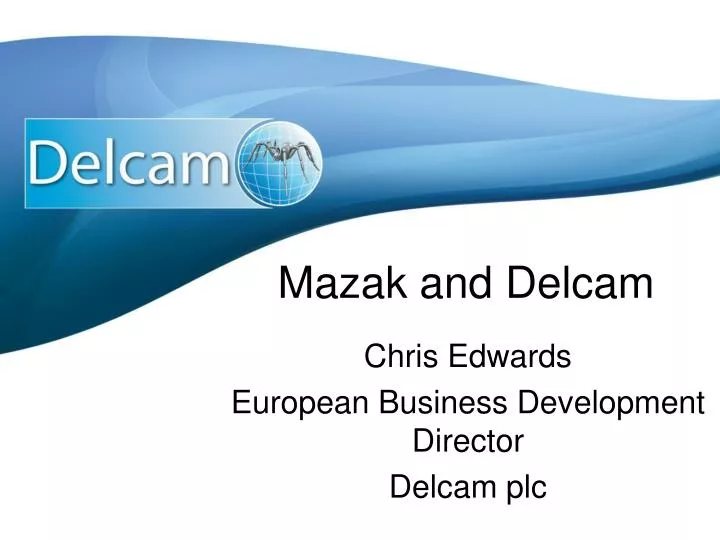 mazak and delcam