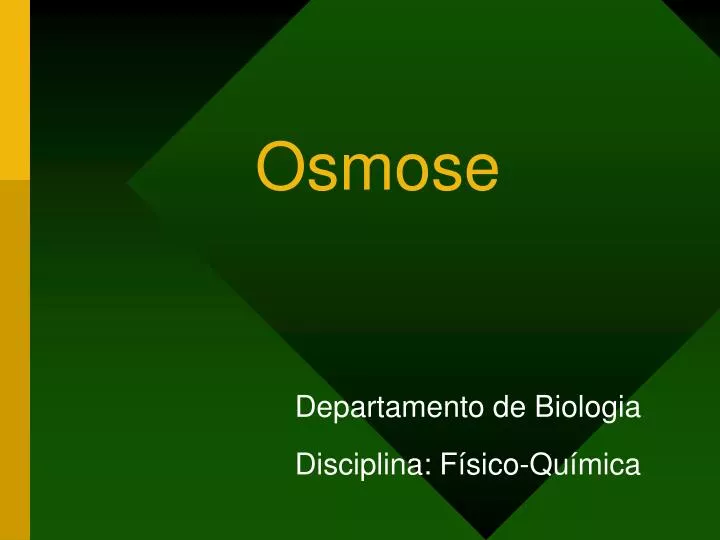 osmose
