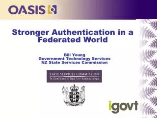 Stronger Authentication in a Federated World