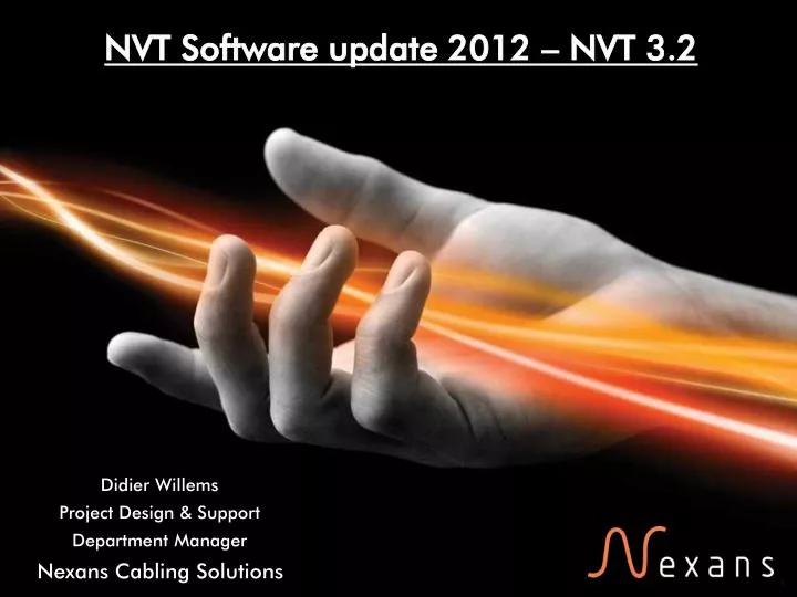 nvt software update 2012 nvt 3 2