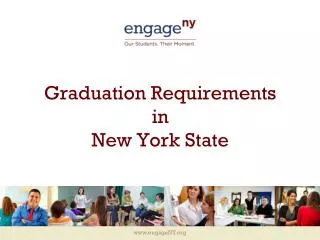 Graduation Requirements in New York State