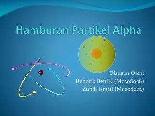 Hamburan Partikel Alpha