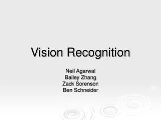 Vision Recognition