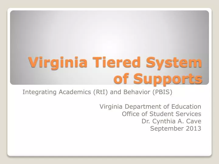 virginia tiered system of supports