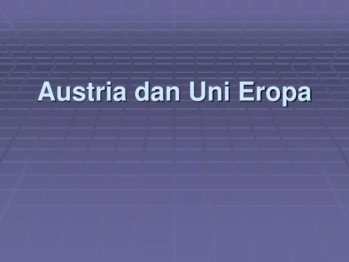 austria dan uni eropa
