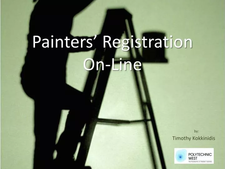 painters registration on line