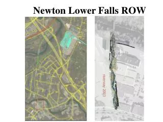 Newton Lower Falls ROW
