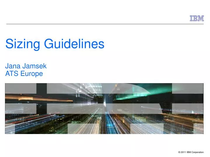 sizing guidelines jana jamsek ats europe