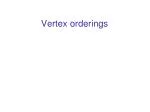 Vertex orderings - slide 1
