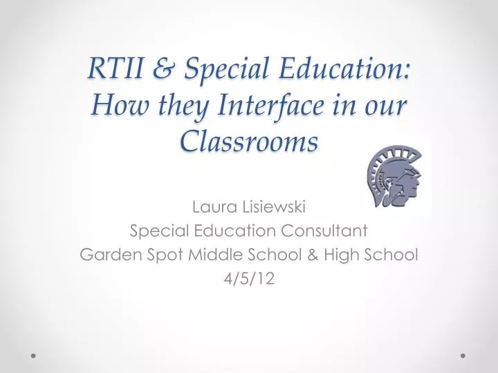 rtii special education how they interface in our classrooms