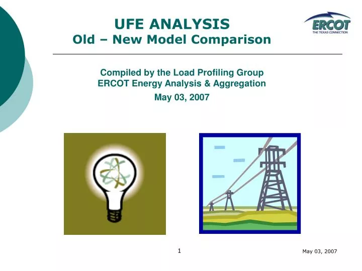 ufe analysis old new model comparison