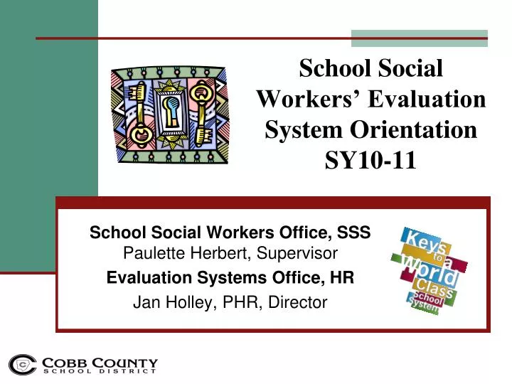 school social workers evaluation system orientation sy10 11