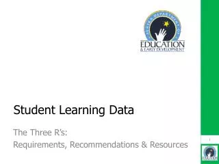 Student Learning Data