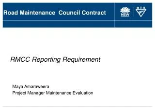 Road Maintenance Council Contract