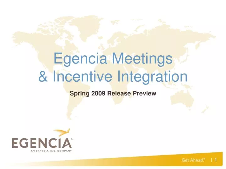 egencia meetings incentive integration