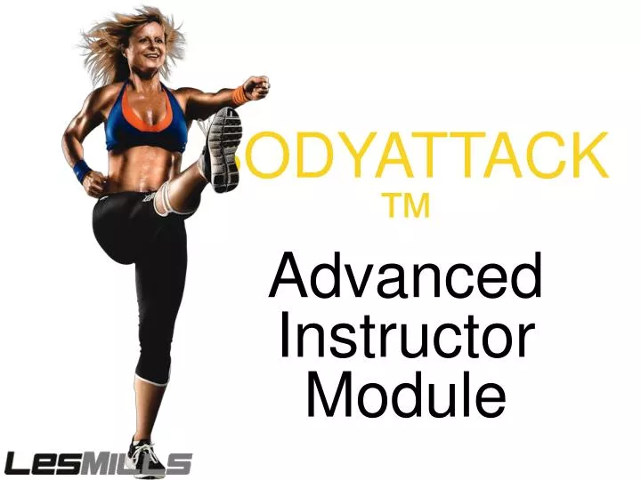 bodyattack advanced instructor module