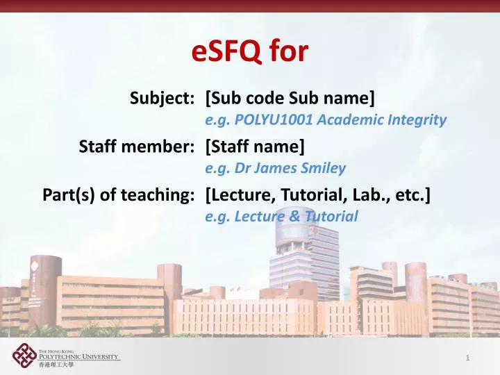 esfq for