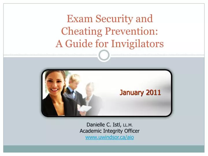 exam security and cheating prevention a guide for invigilators