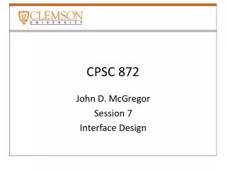 CPSC 872