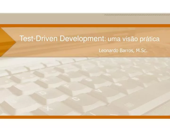 test driven development uma vis o pr tica