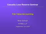 Fair Value Accounting - slide 1