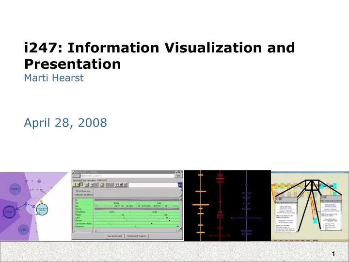 i247 information visualization and presentation marti hearst