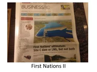 First Nations II