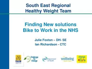 Finding New solutions Bike to Work in the NHS
