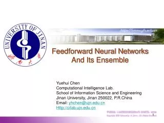 Feedforward Neural Networks And Its Ensemble