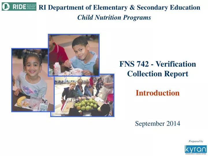 fns 742 verification collection report introduction september 2014