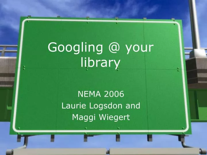 googling @ your library