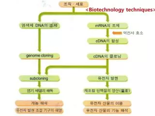 &lt;Biotechnology techniques&gt;