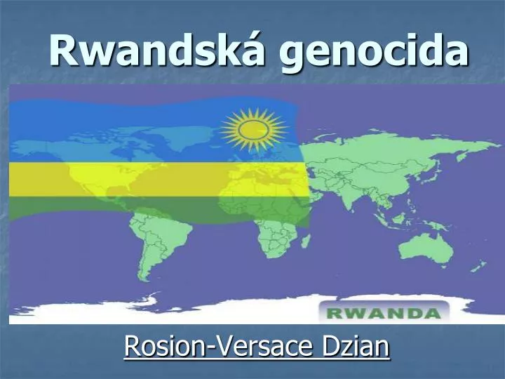 rwandsk genocida