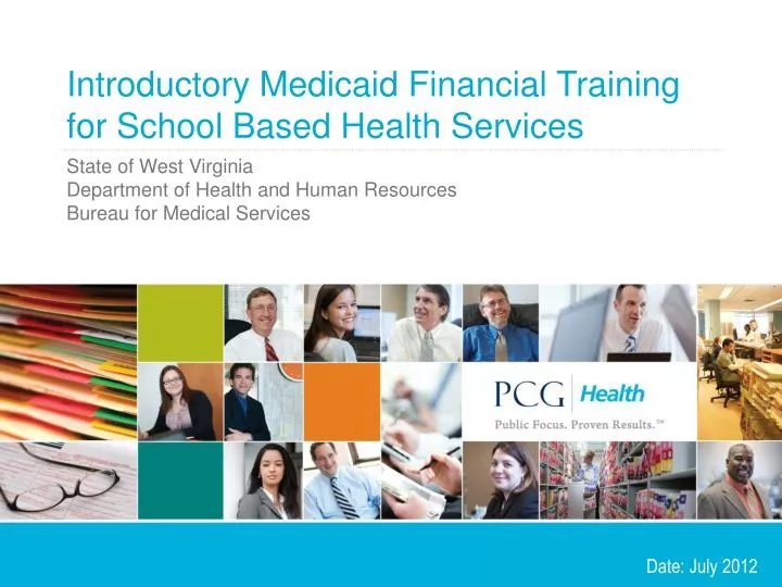 introductory medicaid financial training for school based health services