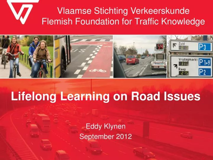 vlaamse stichting verkeerskunde flemish foundation for traffic knowledge