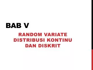 BAB V