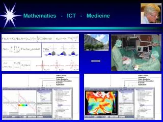 Mathematics - ICT - Medicine