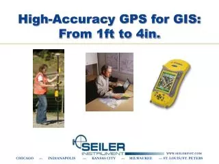 High-Accuracy GPS for GIS: From 1ft to 4in.
