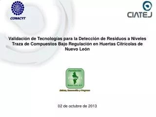 Equipo de trabajo: De CIATEJ: