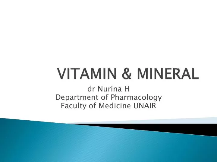 vitamin mineral